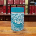 Boîte Cylindrique Côte d'Azur turquoise - Compagnie Anglaise des Thés