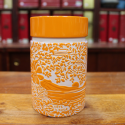 Boîte Cylindrique Côte d'Azur orange - Compagnie Anglaise des Thés