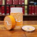 Boîte Cylindrique Côte d'Azur orange - Compagnie Anglaise des Thés