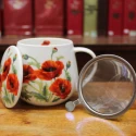 Tisanière Volupté Coquelicots  - Compagnie Anglaise des Thés