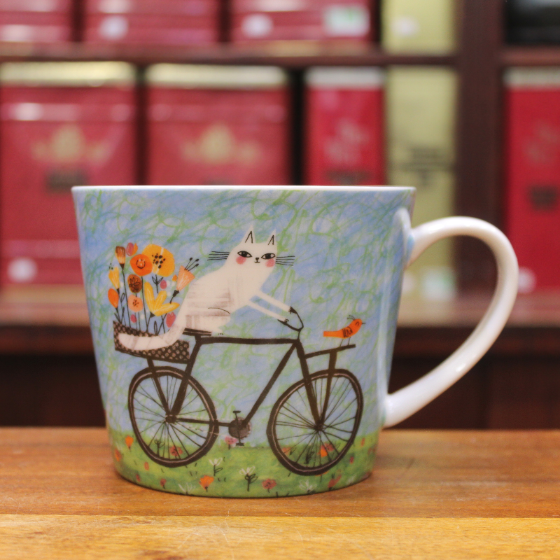 Mug Chat à Vélo - Compagnie Anglaise des Thés