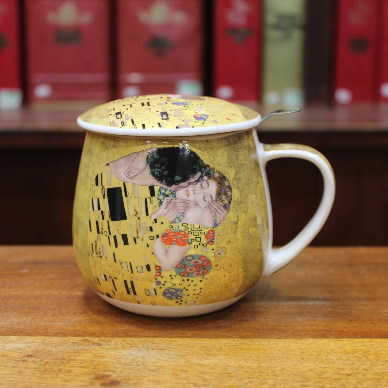 Tisanière Volupté Le Baiser Klimt - Compagnie Anglaise des Thés