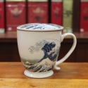 Tisanière Élégance Vague Hokusai - Compagnie Anglaise des Thés
