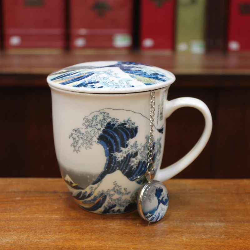 Tisanière Contrepoids Vague Hokusai - Compagnie des Anglaise des Thés
