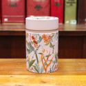 Boîte Cylindrique Fleurs Pastel Rose -  Compagnie Anglaise des Thes