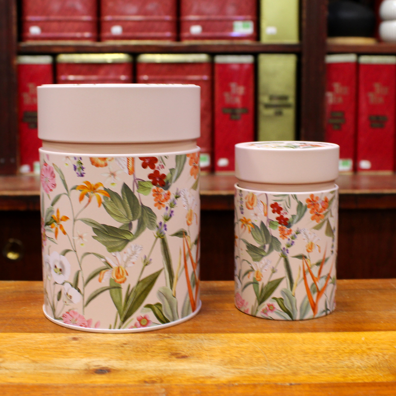Boîte Fleurs Rose Pastel 500g  - Compagnie Anglaise des Thés