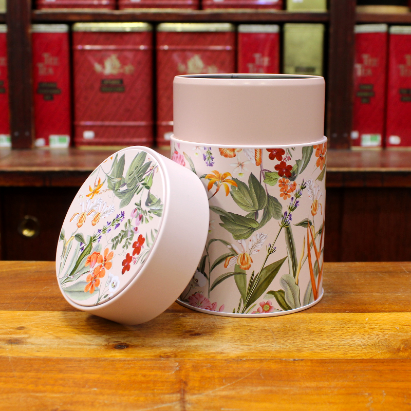 Boîte Fleurs Rose Pastel 500g  - Compagnie Anglaise des Thés