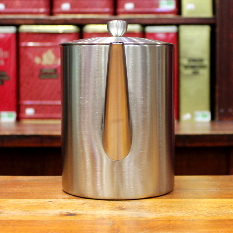 Théière Inox Satiné 1,2l - Compagnie Anglaise des Thés