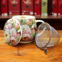 Tisanière Volupté Pivoine Cottage - Compagnie Anglaise des Thés