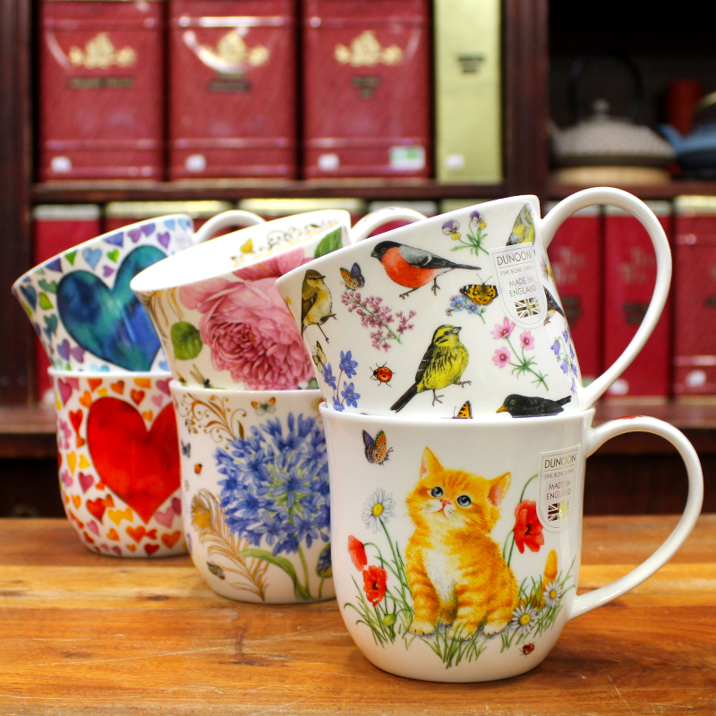 Mug Dunoon Vintage Oiseaux - Compagnie Anglaise des Thés