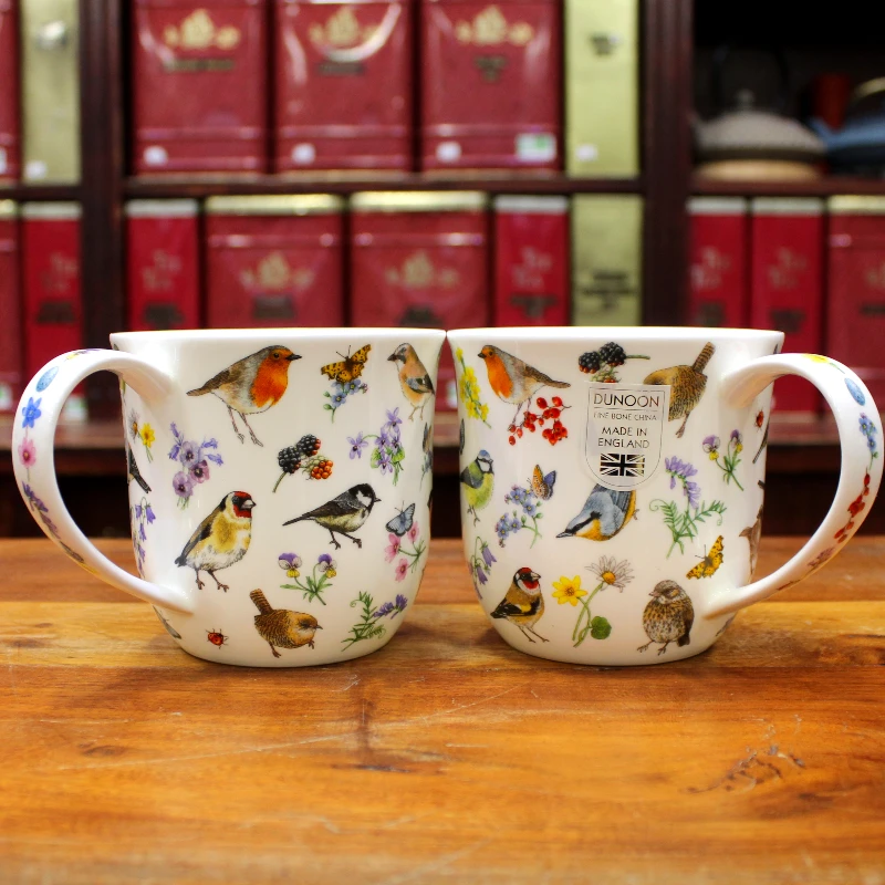 Mug Dunoon Vintage Oiseaux - Compagnie Anglaise des Thés