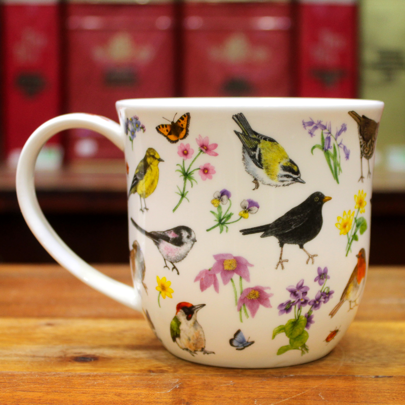 Mug Dunoon Vintage Oiseaux - Compagnie Anglaise des Thés
