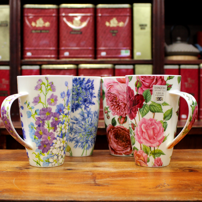 Grand Mug Dunoon Delphiniums - Compagnie Anglaise des Thés