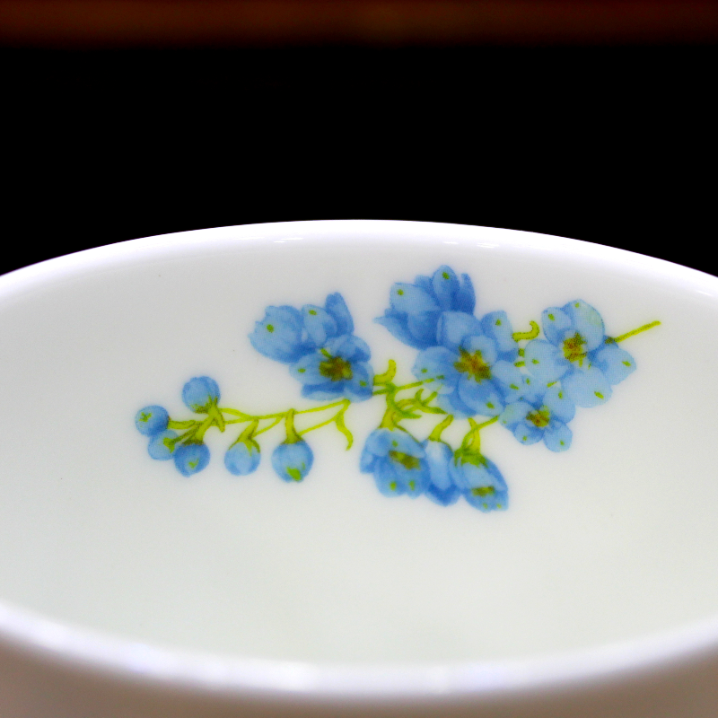 Grand Mug Dunoon Delphiniums - Compagnie Anglaise des Thés