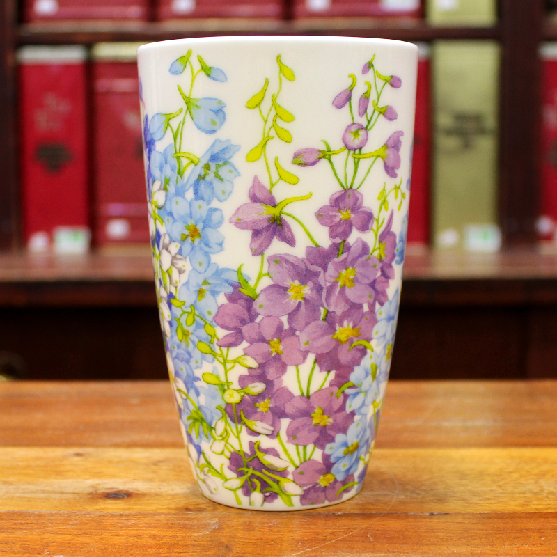 Grand Mug Dunoon Delphiniums - Compagnie Anglaise des Thés
