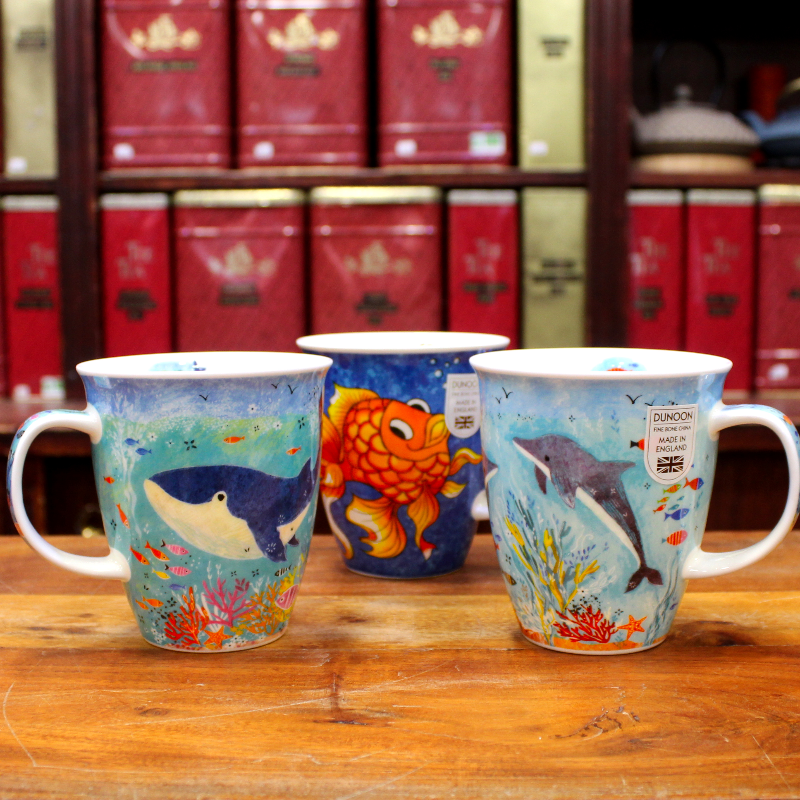 Mug Dunoon Poissons - Compagnie Anglaise des Thés
