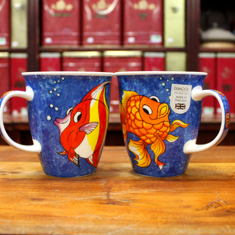 Mug Dunoon Poissons - Compagnie Anglaise des Thés