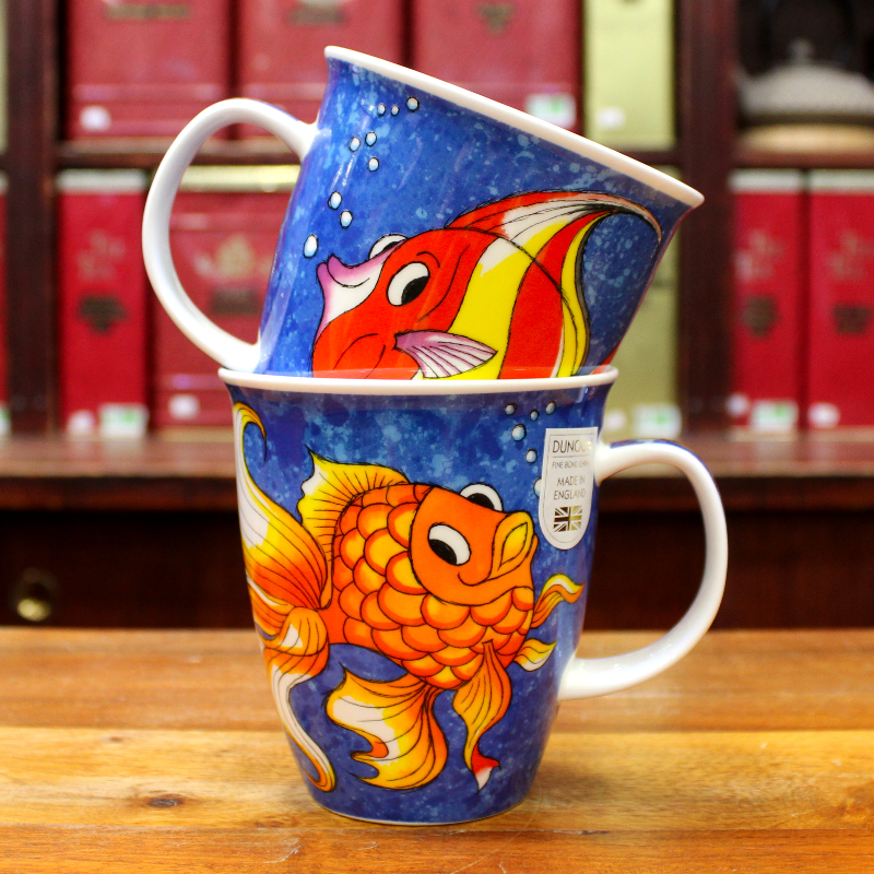 Mug Dunoon Poissons - Compagnie Anglaise des Thés