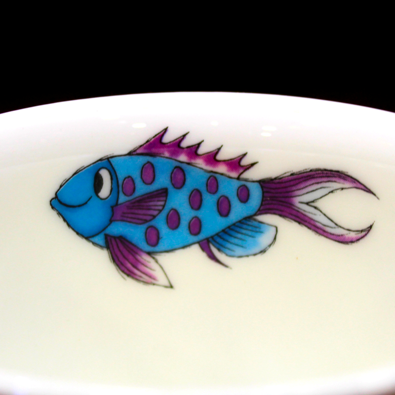 Mug Dunoon Poissons - Compagnie Anglaise des Thés