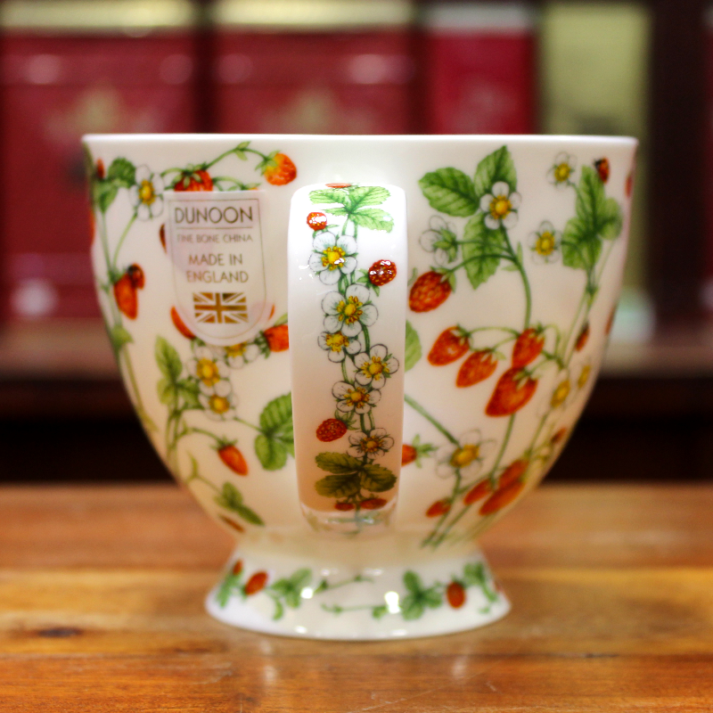 Mug Bol Dunoon Fraises sauvages - Compagnie Anglaise des Thés