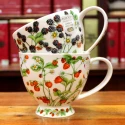 Mug Bol Dunoon Fraises sauvages - Compagnie Anglaise des Thés
