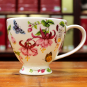 Mug Bol Dunoon Papillons et Fleurs - Compagnie Anglaise des Thés
