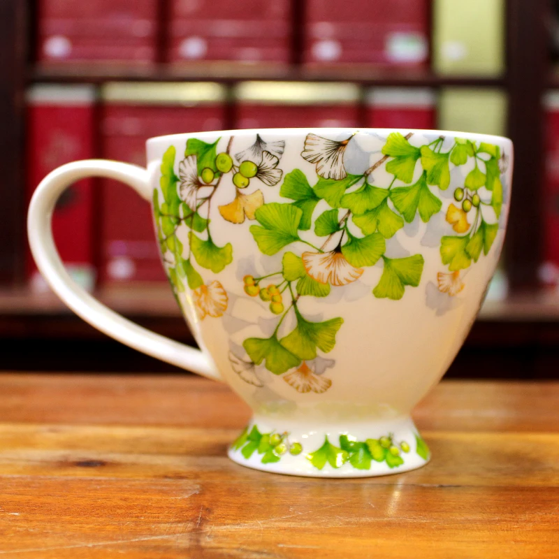 Mug Bol Dunoon Ginkgo - Compagnie Anglaise des Thés