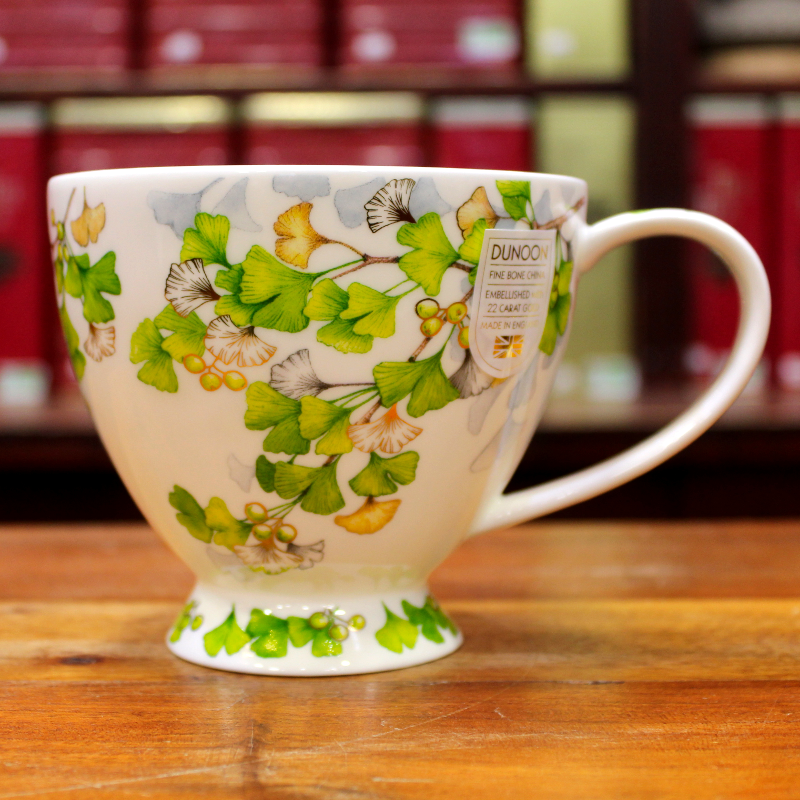 Mug Bol Dunoon Ginkgo - Compagnie Anglaise des Thés