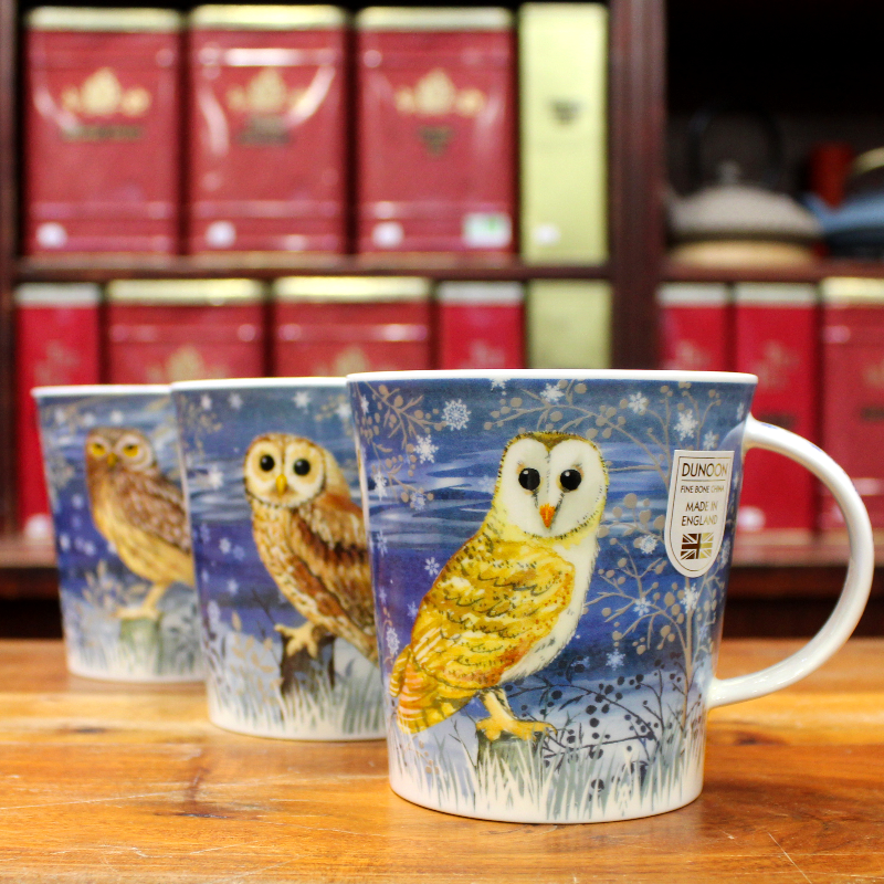 Mug Dunoon Chevêche d'Athéna - Compagnie Anglaise des Thés