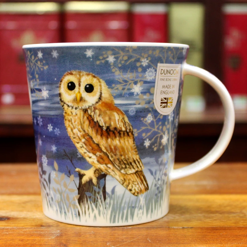 Mug Dunoon Chouette Hulotte - Compagnie Anglaise des Thés