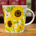 Mug Dunoon Tournesols et Abeilles - Compagnie Anglaise des Thés