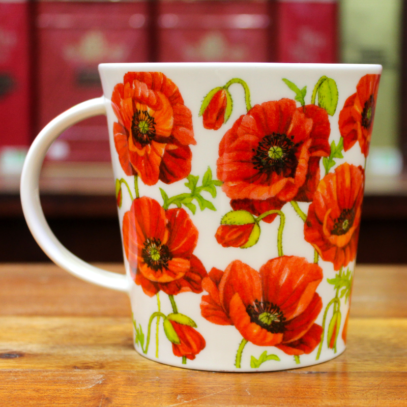 Mug Dunoon Coquelicots Sauvages - Compagnie Anglaise des Thés