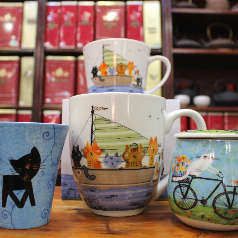 Mug Maxi Chats Bateau - Compagnie Anglaise des Thés