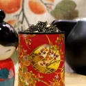Boîte Japonaise rouge et dorée 80g - Compagnie Anglaise des Thés