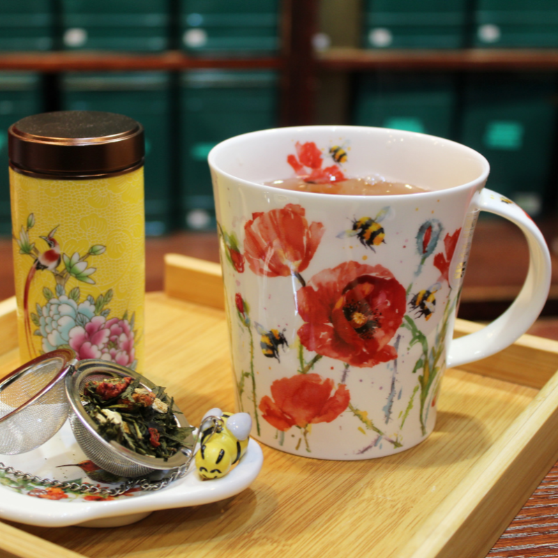 Mug Dunoon Champ de Coquelicot - Compagnie Anglaise des Thés