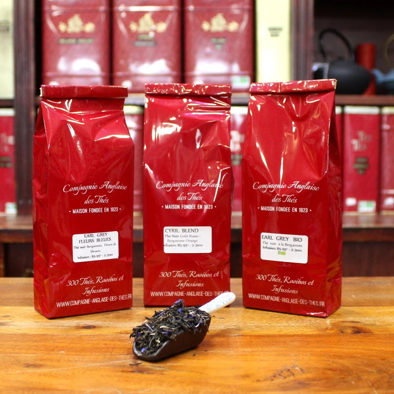 Pack Thés Noirs Earl Grey - Compagnie Anglaise des Thés