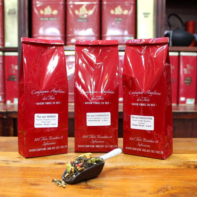 Pack Thés Noirs Gourmands et Épicés - Compagnie Anglaise des Thés
