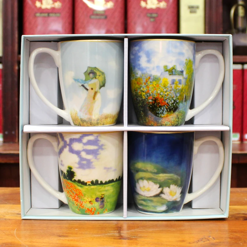 Coffret Mugs Claude Monet - Compagnie Anglaise de Thés