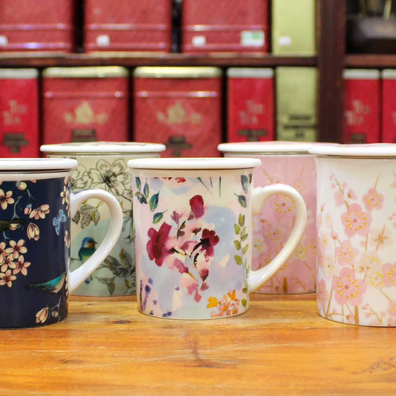 Tisanière Fleurs de Printemps - Compagnie Anglaise des Thés