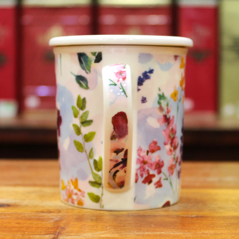Tisanière Fleurs de Printemps - Compagnie Anglaise des Thés