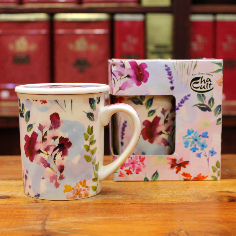 Tisanière Fleurs de Printemps - Compagnie Anglaise des Thés