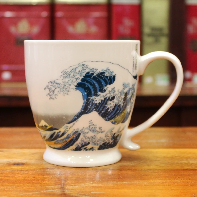 Mug Élégance Vague Hokusai - Compagnie Anglaise des Thés