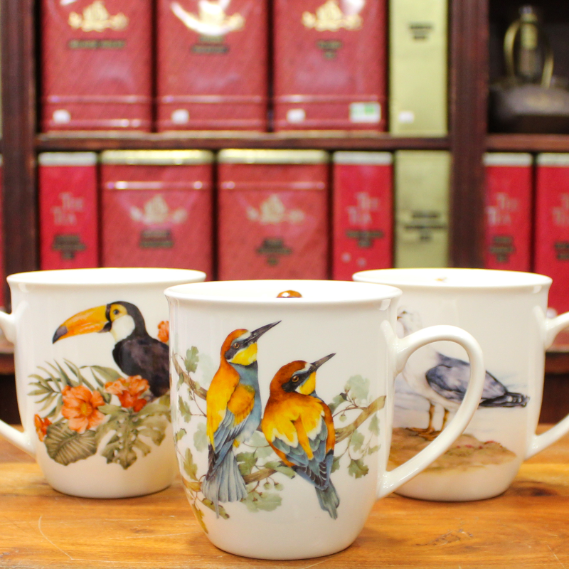 Grand Mug Loriot d'Europe - Compagnie Anglaise des Thés