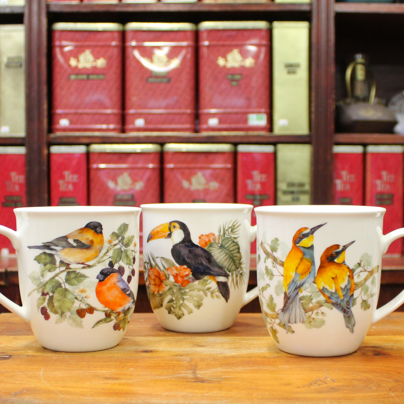 Grand Mug Loriot d'Europe - Compagnie Anglaise des Thés