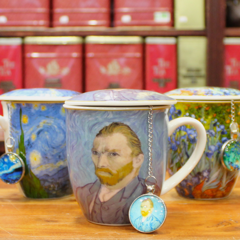 Tisanière Contrepoids Autoportrait Van Gogh - Cie des Anglaise des Thés