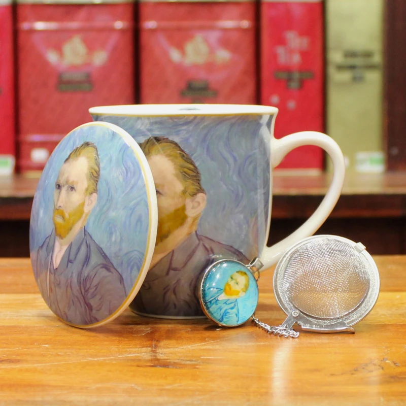 Tisanière Contrepoids Autoportrait Van Gogh - Cie des Anglaise des Thés