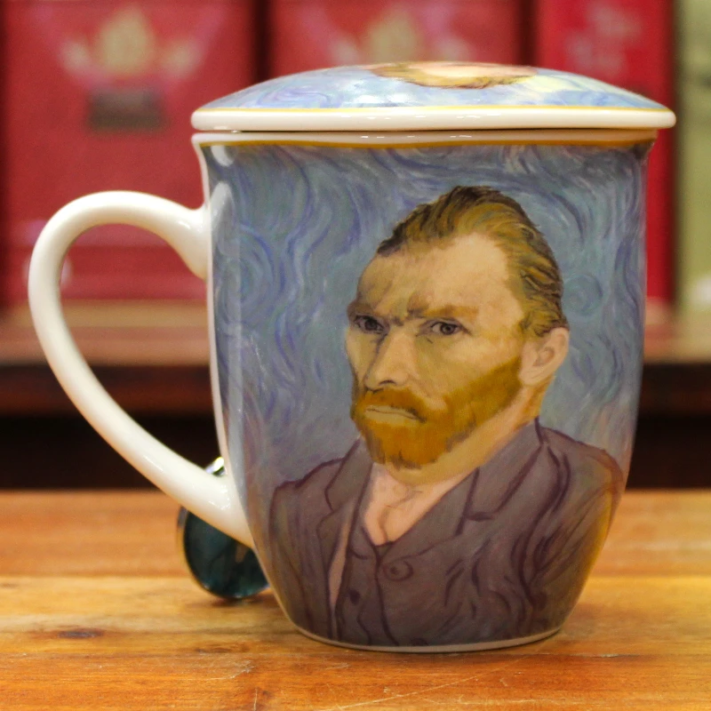 Tisanière Contrepoids Autoportrait Van Gogh - Cie des Anglaise des Thés