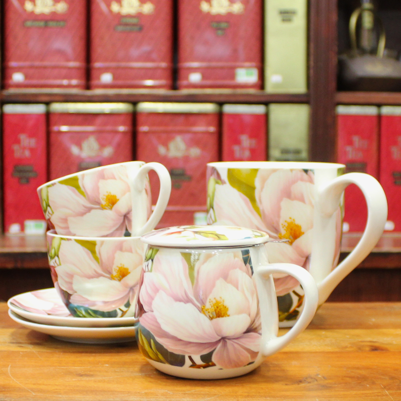 Tisanière Volupté Magnolias - Compagnie Anglaise des Thés