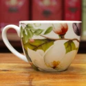 Coffret duo Mugs et Soucoupes Magnolias - Compagnie Anglaise des Thés