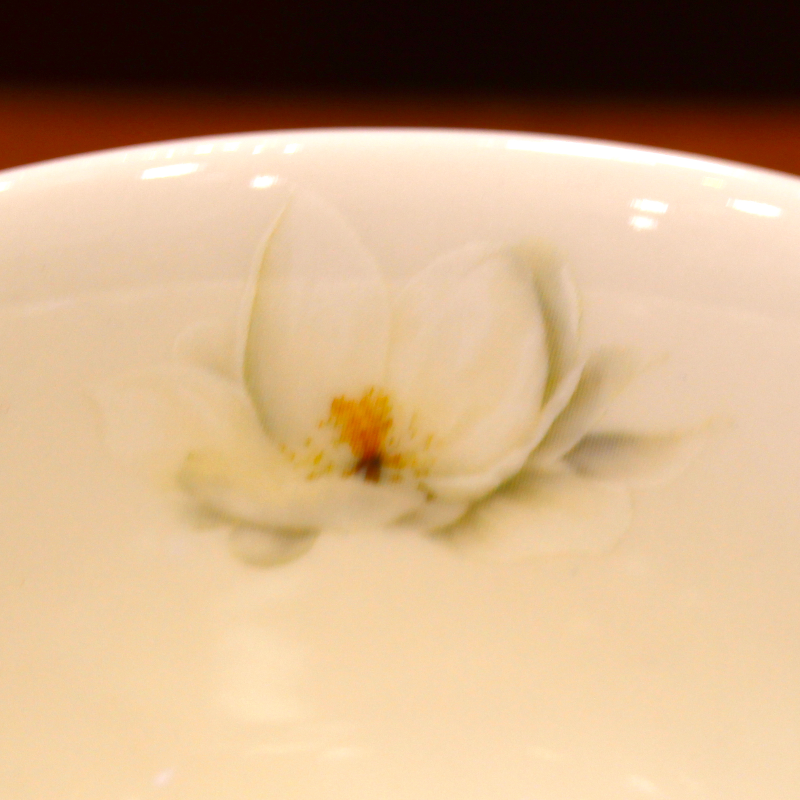 Coffret duo Mugs et Soucoupes Magnolias - Compagnie Anglaise des Thés